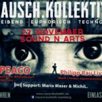 Atemberaubende Liveart trifft elektronische Tanzmusik - mit Philipp Rau Liveart, Peaco und den RK Residents