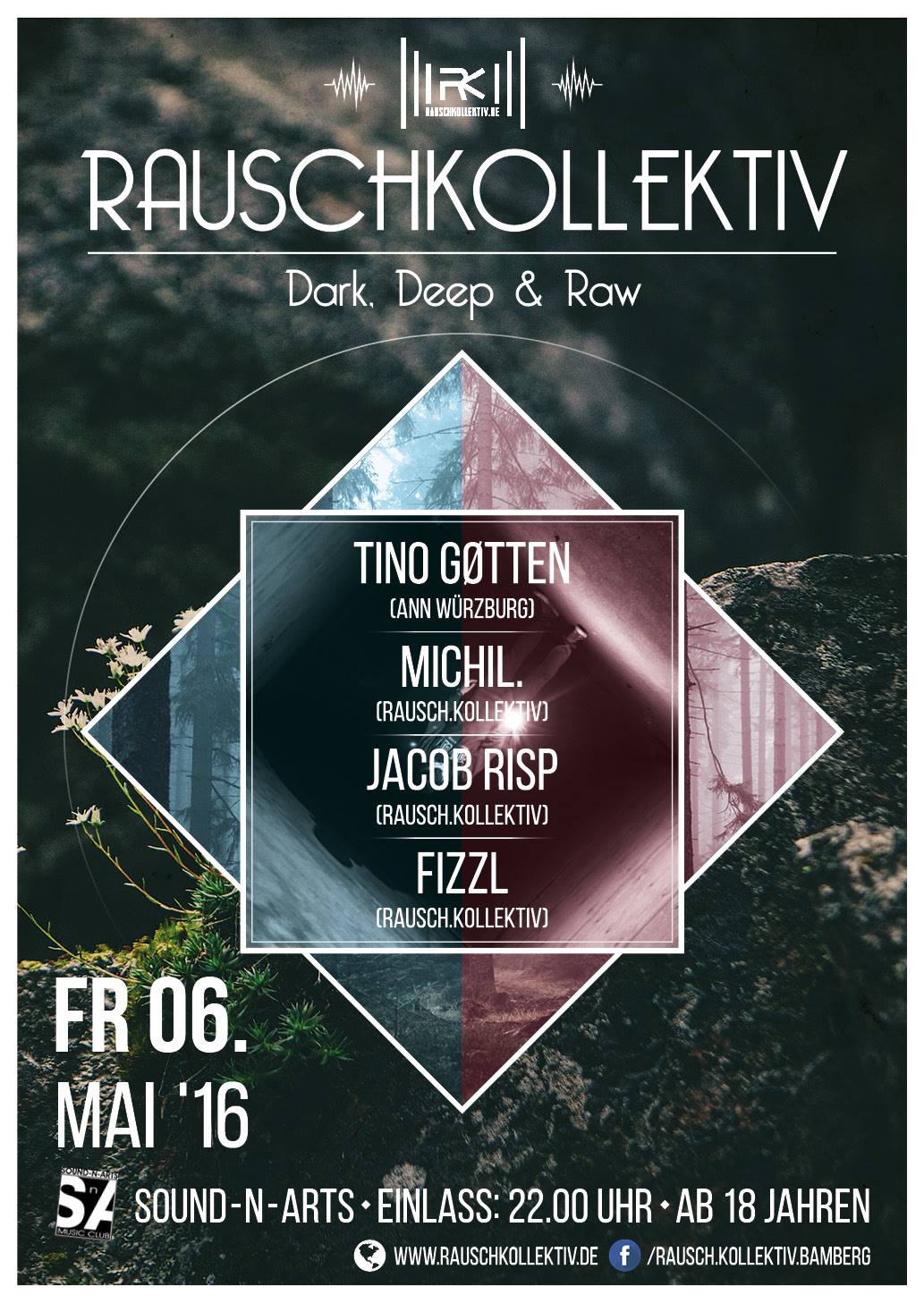 06. Mai: RAUSCH.KOLLEKTIV Spring Bash w// Tino Gøtten