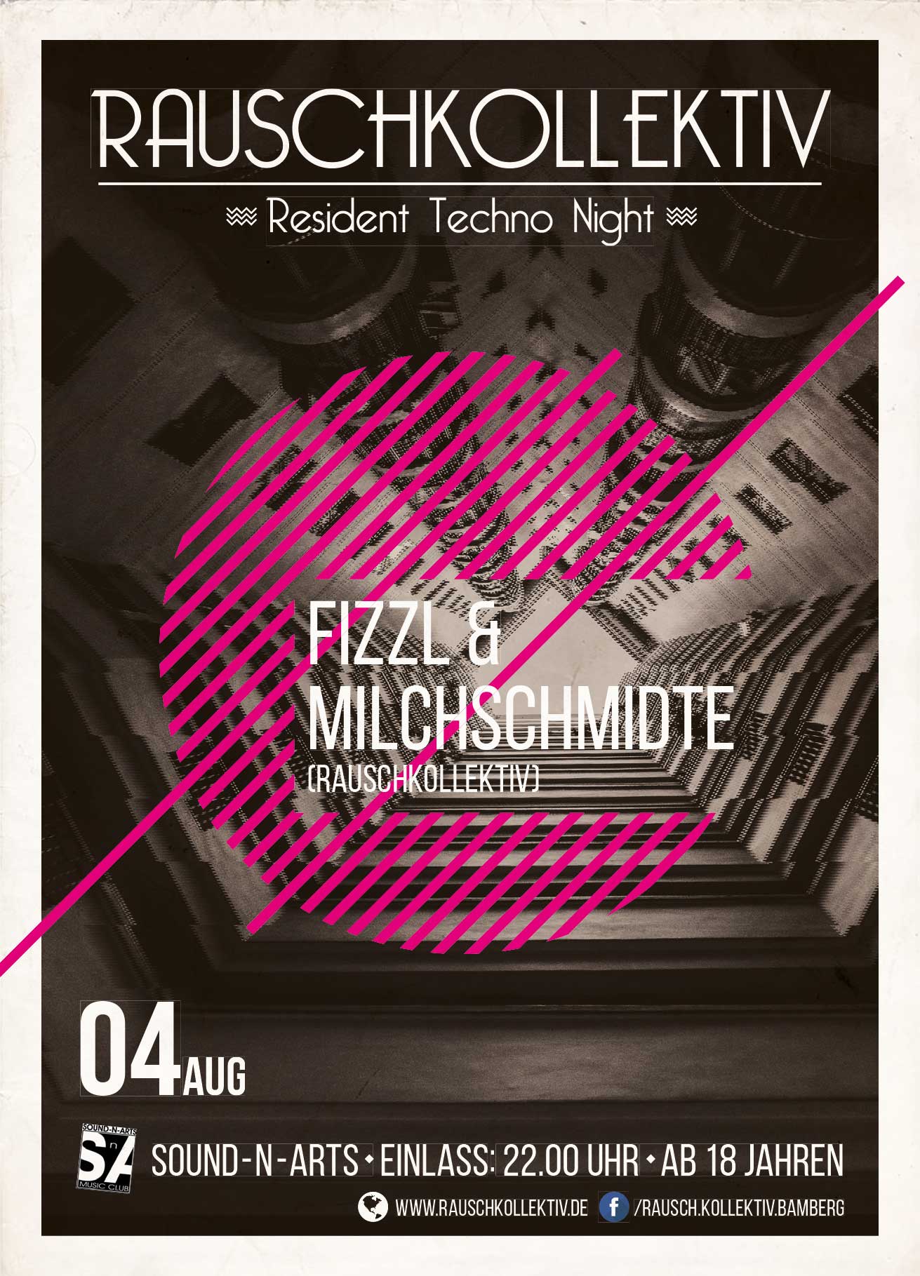 Fr. 04. Aug: Resident Techno Night w/ Fizzl und Milchschmidte
