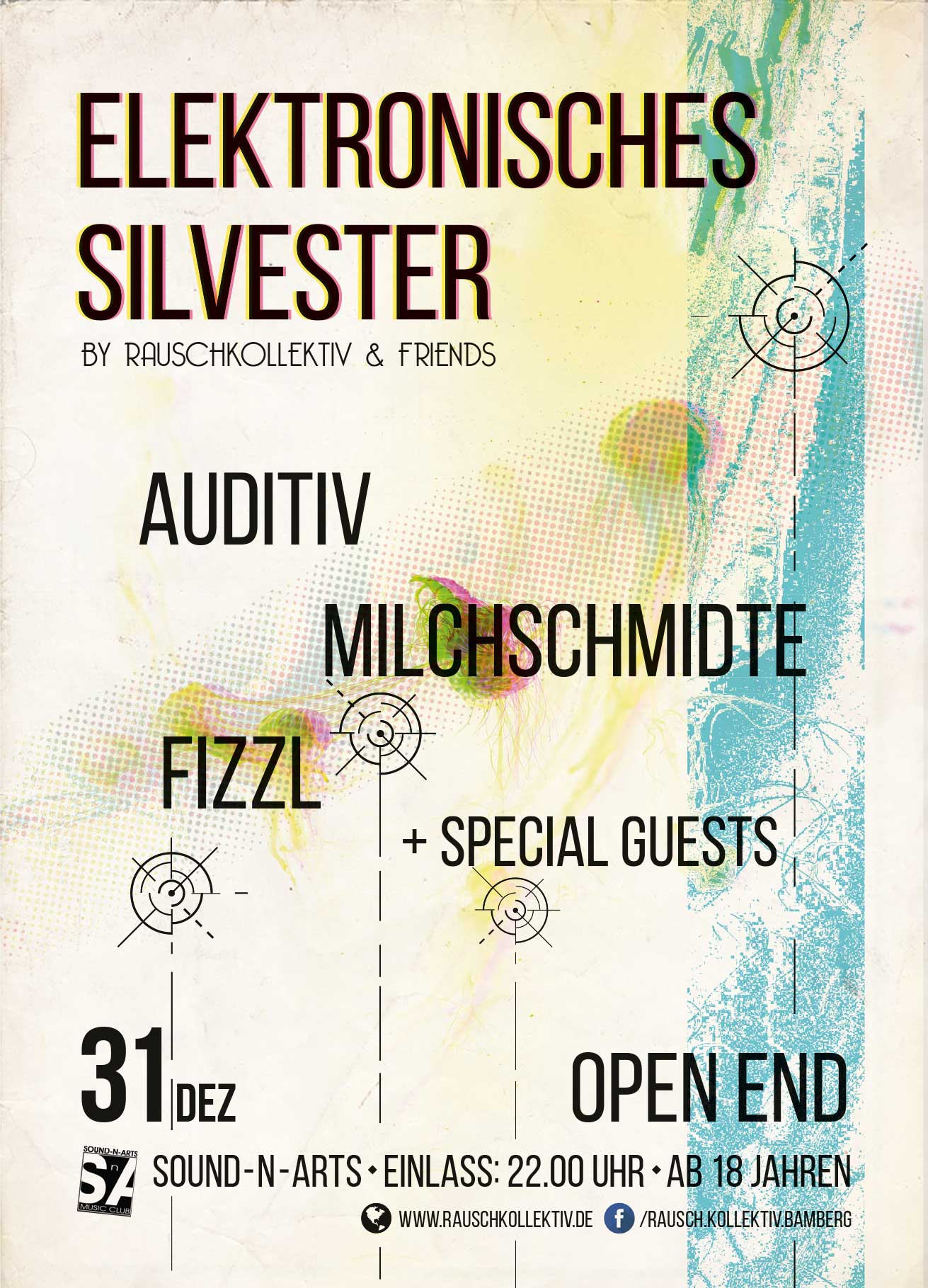 31. Dez: Rauschkollektiv - Elektronisches Silvester