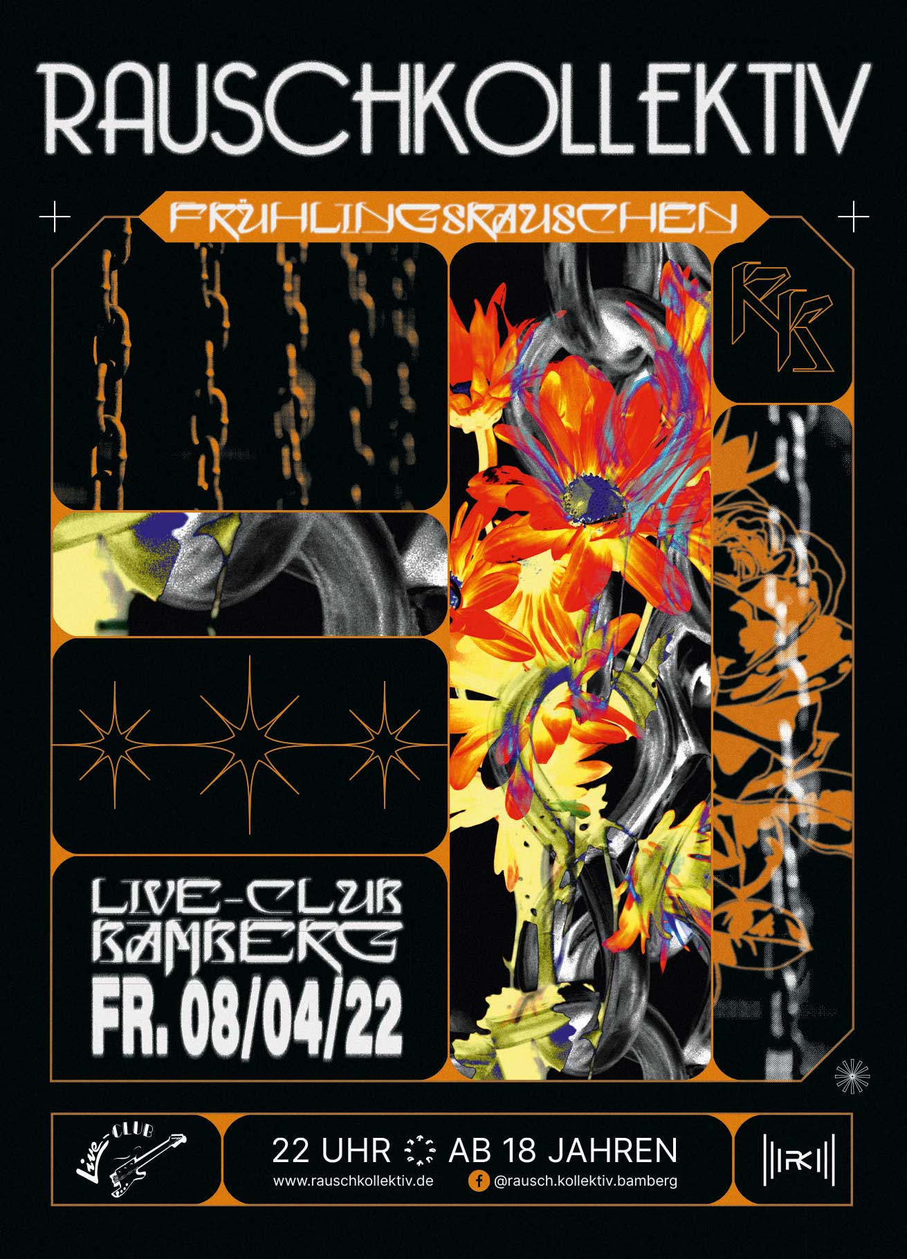 08. Apr 22: Rauschkollektiv - Frühlingsrauschen im Live-Club