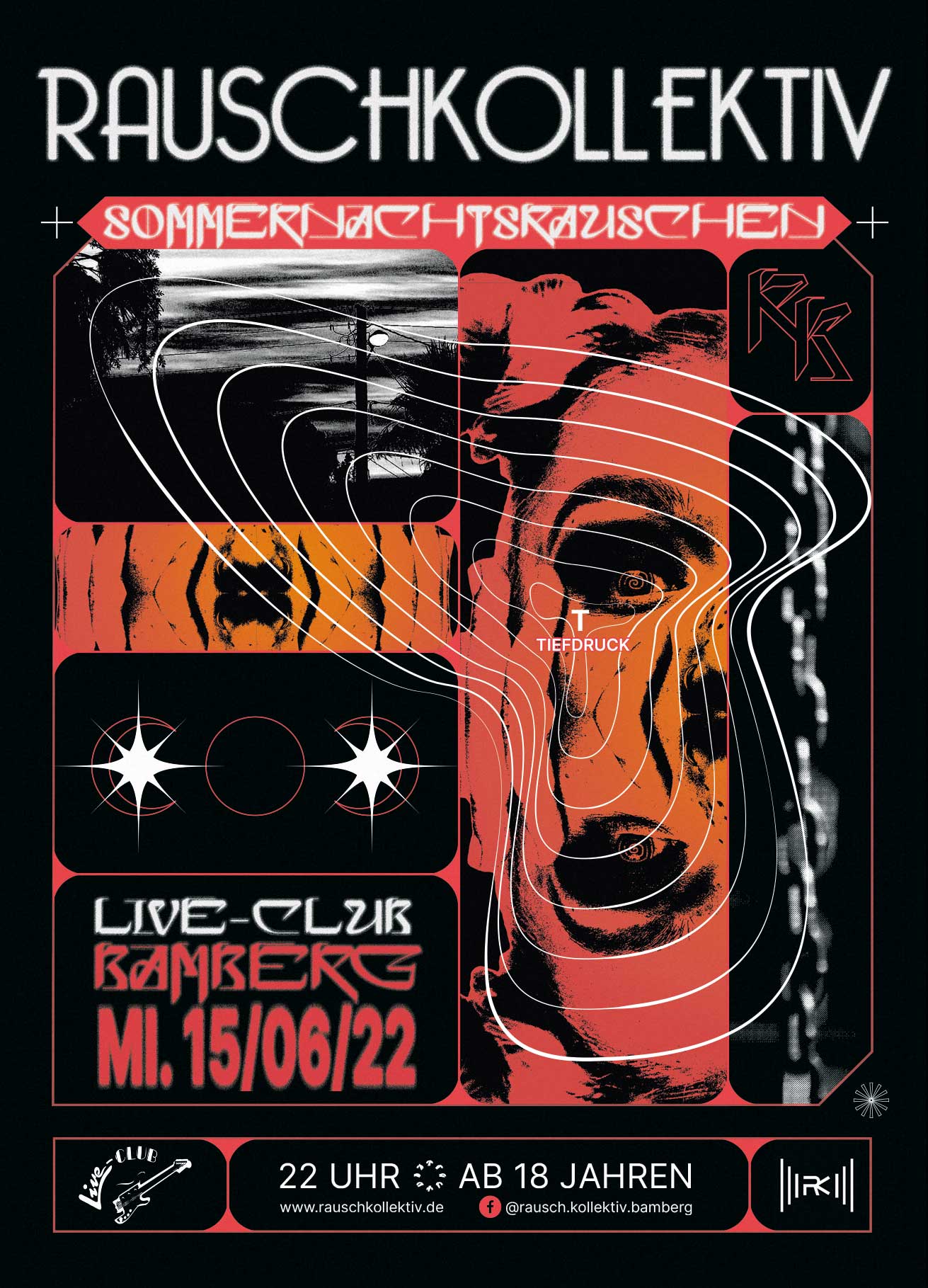 15. Jun 22: Rauschkollektiv - Sommernachtsrauschen @ Live Club Bamberg