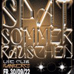 30. Sep 22: Rauschkollektiv Spätsommerrauschen @ Live Club Bamberg