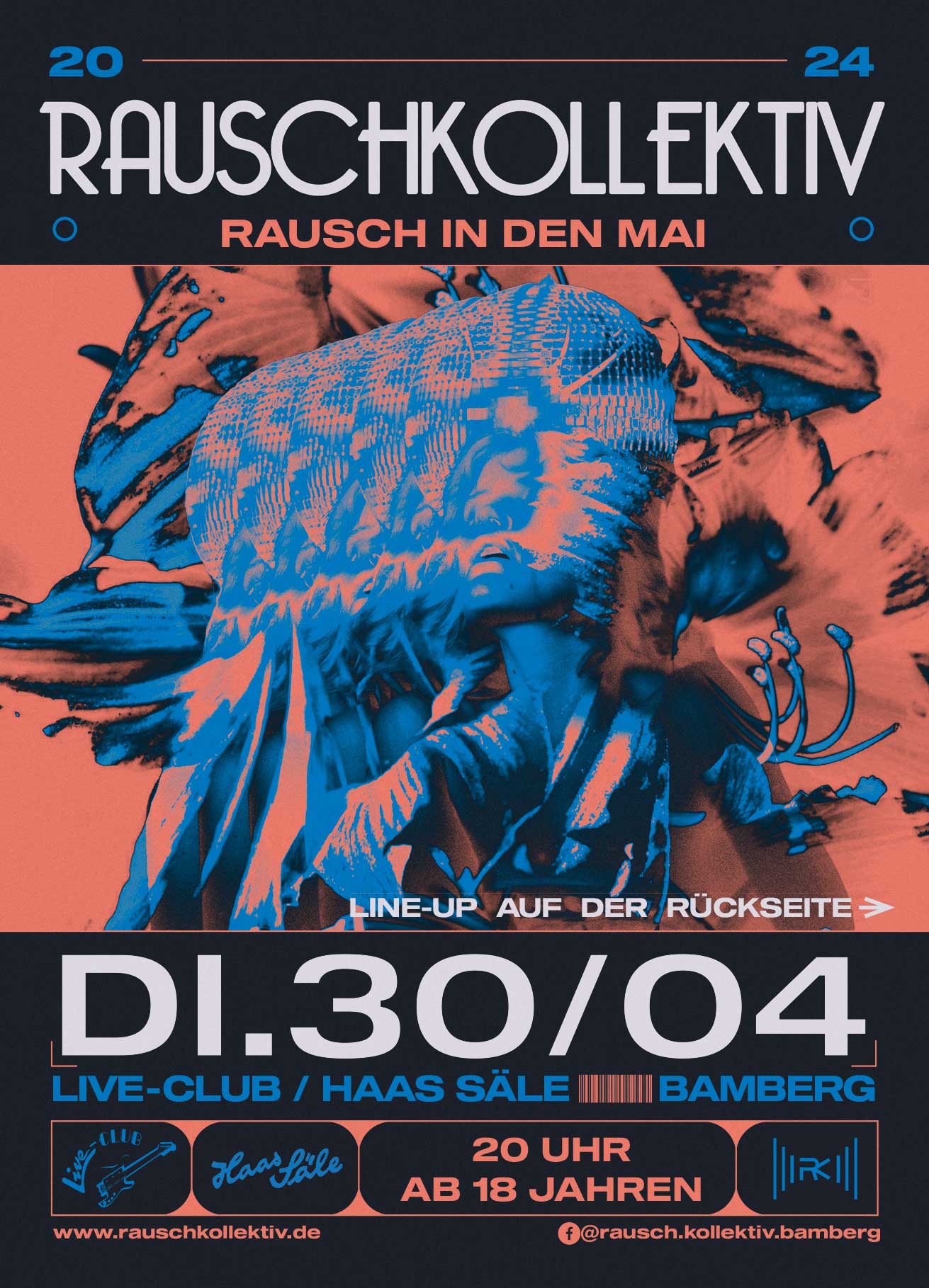 30. April 24: Rausch in den Mai @ Live-Club & Haas-Säle