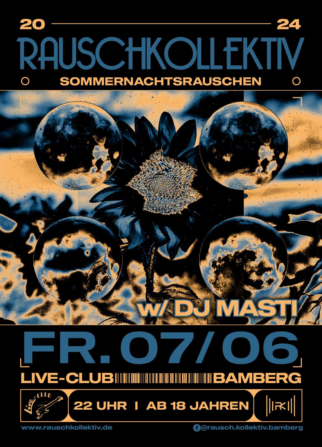 07. Juni 24: Rauschkollektiv - Sommernachtsrauschen mit Masti @ Live-Club
