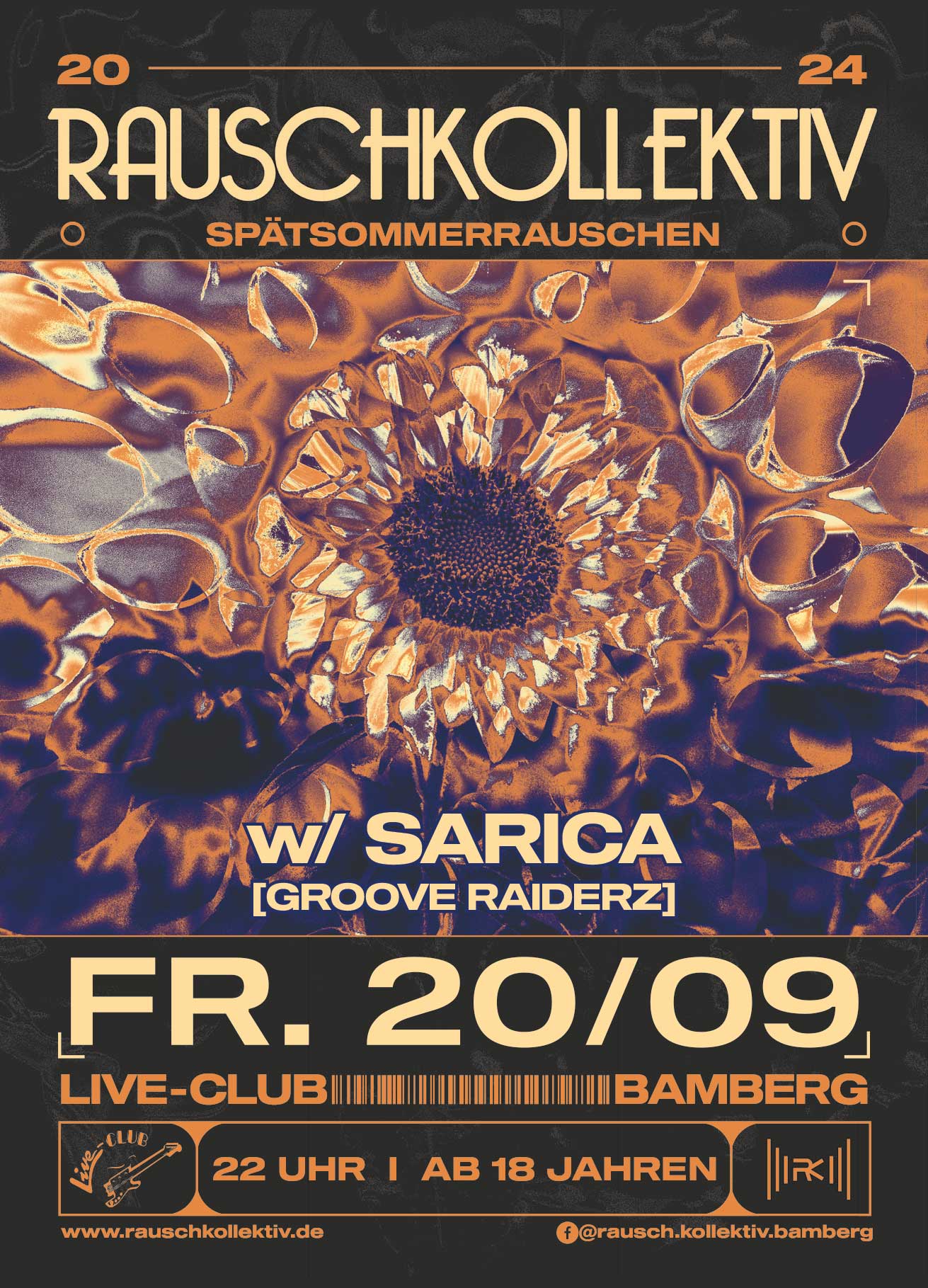 20. Sep 24: Rauschkollektiv - Spätsommernachtsrauschen @ Live-Club