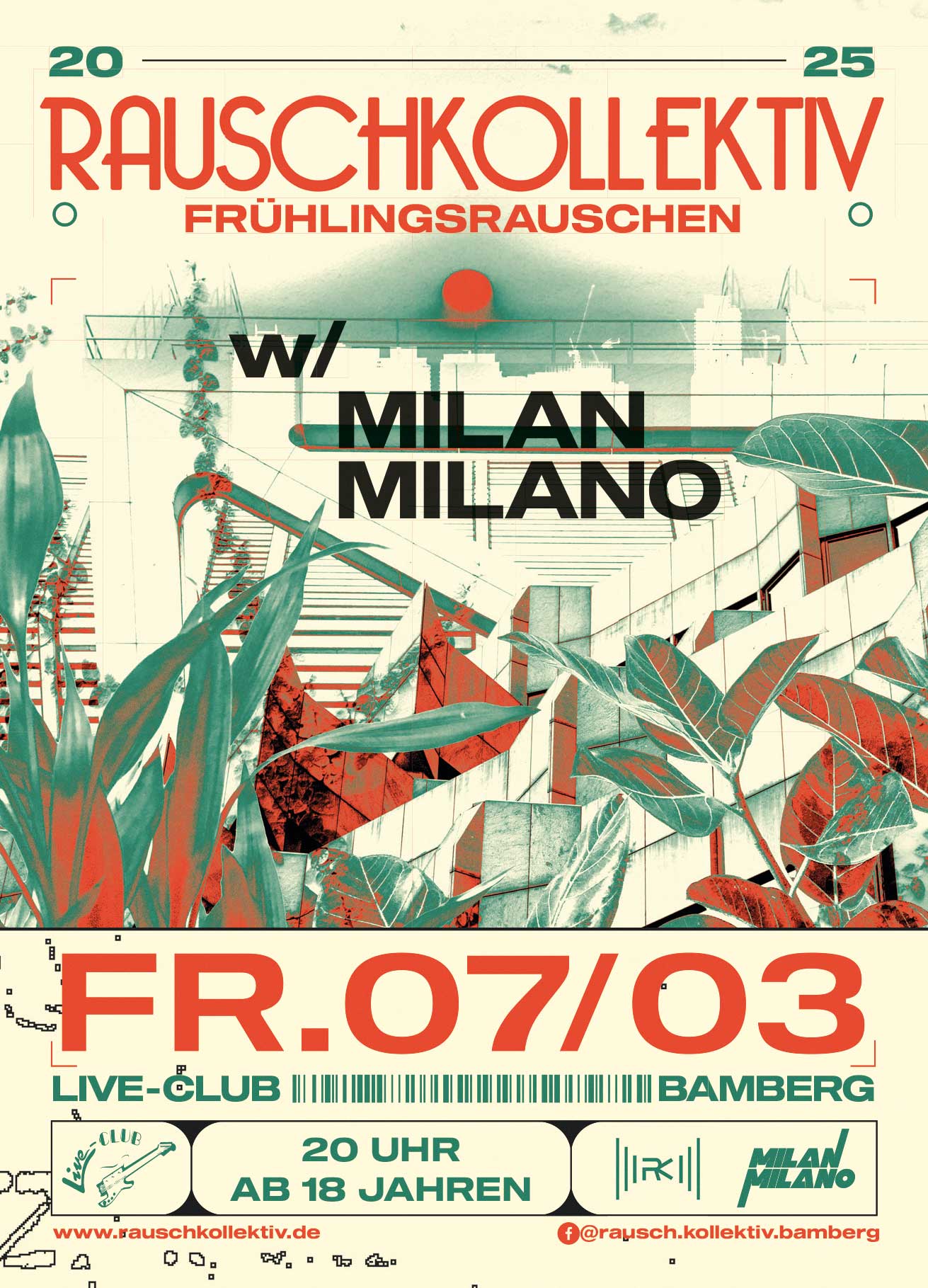 07. Mrz 25: Rauschkollektiv || Frühlingsrauschen mit Milan Milano