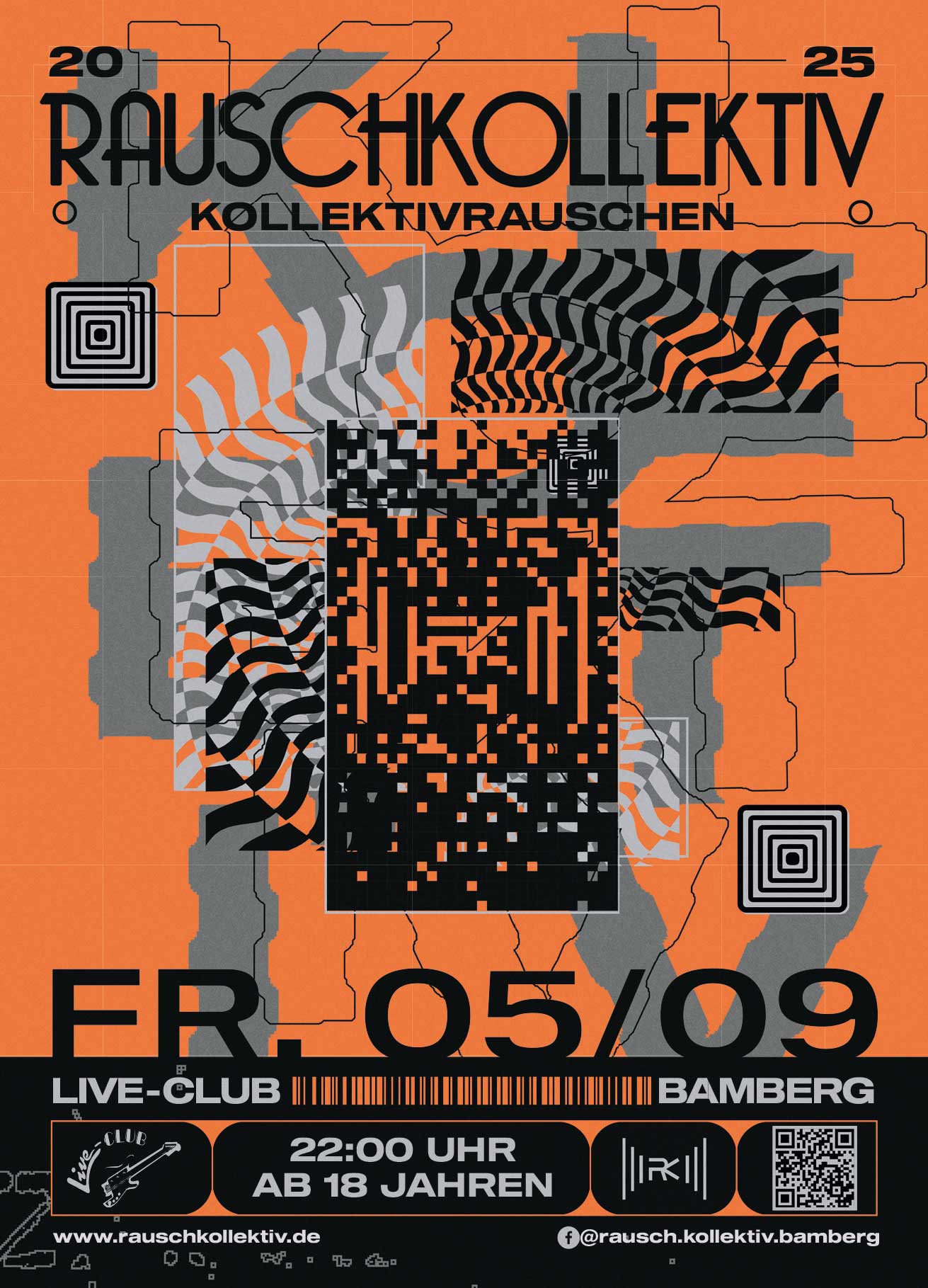 05 Sep 25: Kollektivrauschen @ Live-Club Bamberg